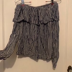 Off the shoulder shirt